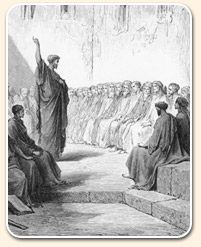 the sabbath - paul preaching to multitude
