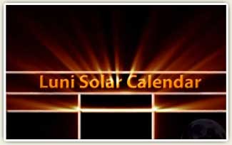 Printable Luni-Solar Calendar