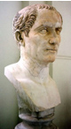 bustul lui Iulius Cezar