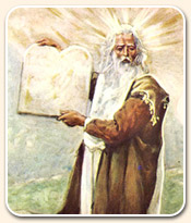 moses and ten commandments