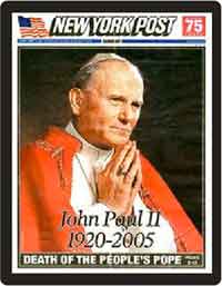 8: e kungen - Johannes Paulus II New York Post